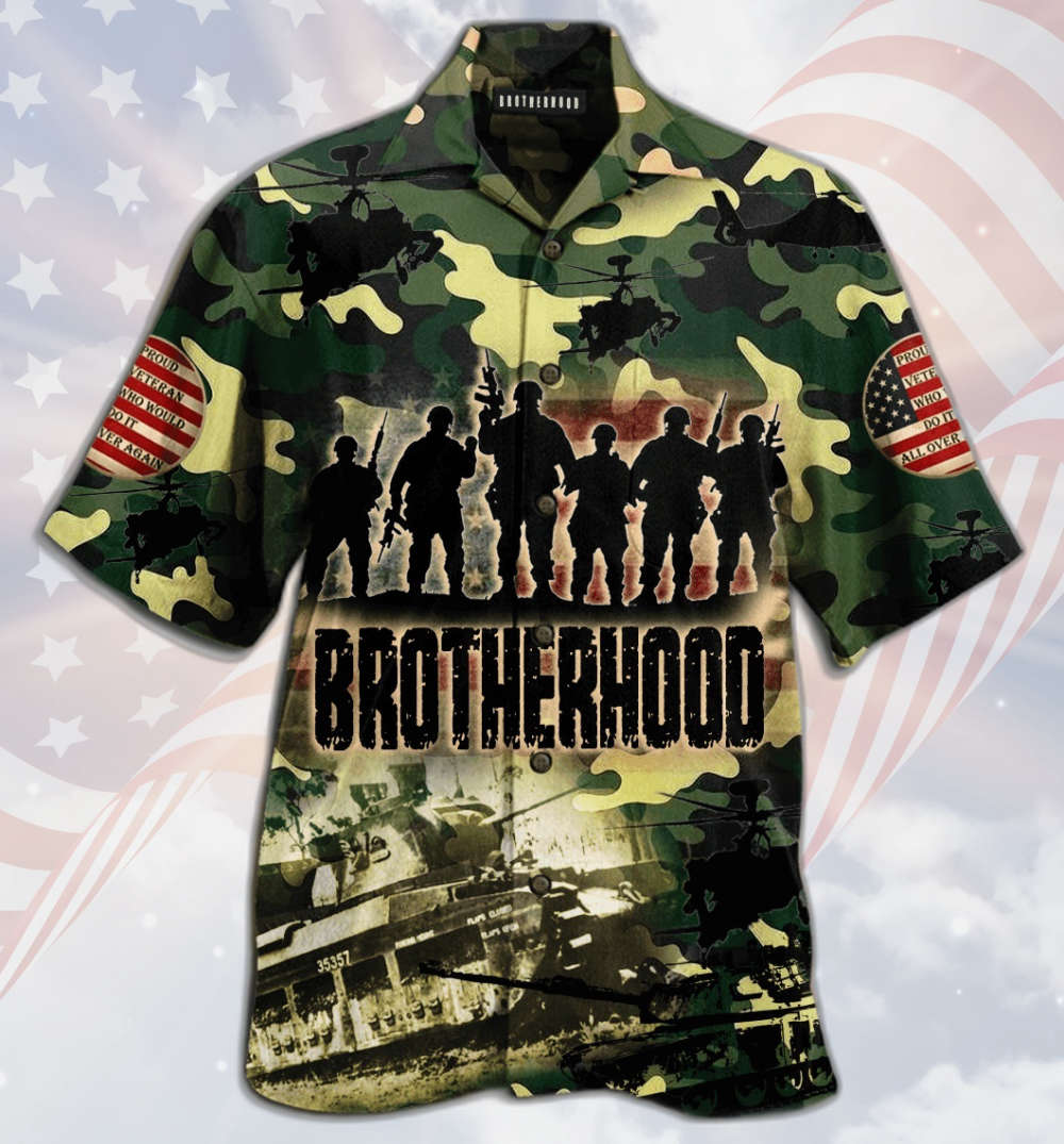 Thanks for Your Brave Veteran Hawaiian Shirt For Men Women