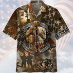 Load image into Gallery viewer, U.S Veteran Never Forgot Freedom Hawaiian Aloha Shirt For Men Women