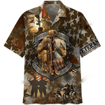 Load image into Gallery viewer, U.S Veteran Never Forgot Freedom Hawaiian Aloha Shirt For Men Women