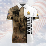 Load image into Gallery viewer, Unique Honor The Fallen Veteran Polo Shirt, Gift For Men