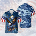 Load image into Gallery viewer, United States Navy Veteran Hawaiian Shirt For Men Women
