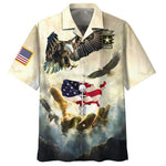 Load image into Gallery viewer, Us Army Veteran Hawaiian Shirt Eagle Fly Memorial Day Hawaiian Shirt For Men Women