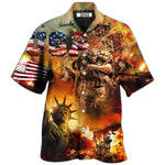Load image into Gallery viewer, Veteran America Independence Day Veteran USA Hawaiian Shirt For Men Women