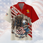 Load image into Gallery viewer, Veteran American Flag Eagle Hawaiian Shirt For Men Women