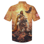 Load image into Gallery viewer, Veteran Hawaii Shirt Jesus Save Hawaii Shirt, Veteran Aloha Shirt For Men Women