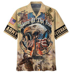 Load image into Gallery viewer, Veterans Memorial Home Of The Free Because Of The Brave Hawaiian Shirt For Men Womens