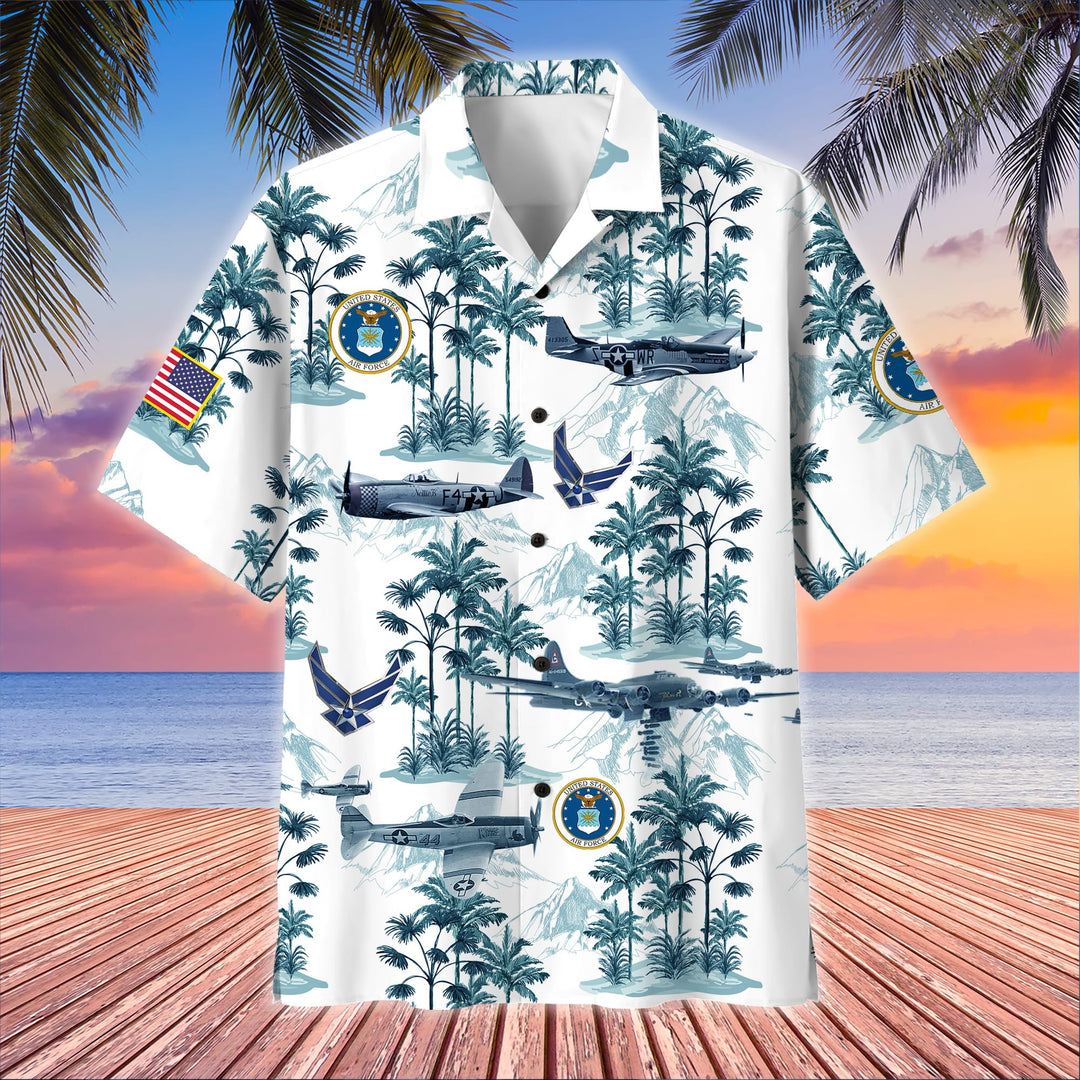 Premium American Pride US Veteran Hawaii Shirt For Men Women