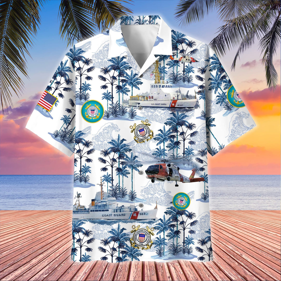 Premium American Pride US Veteran Hawaii Shirt For Men Women