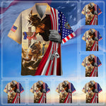 Load image into Gallery viewer, Premium Honor The Fallen US Veteran Hawaii Shirt For Men Women
