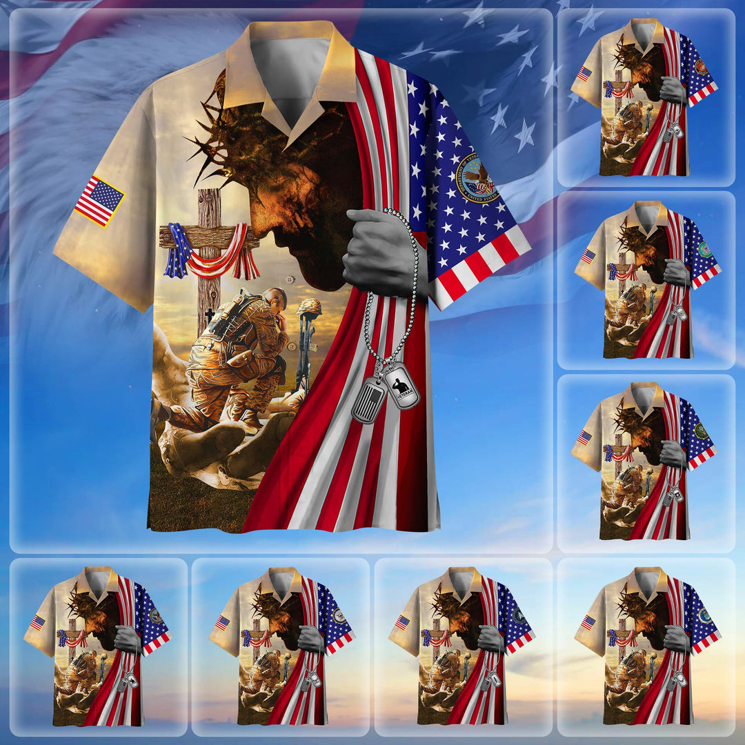 Premium Honor The Fallen US Veteran Hawaii Shirt For Men Women