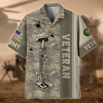 Load image into Gallery viewer, Premium Camo Soldiers Multiservice US Veteran Hawaii Shirt For Men Women
