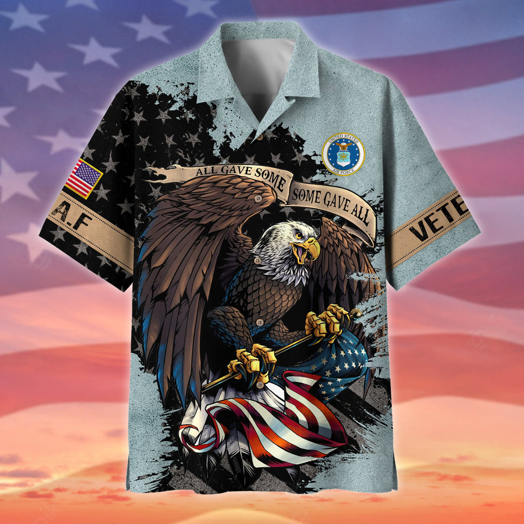 Premium All Gave Some Some Gave All US Veteran Polo And Hawaii Shirt For Men Women