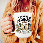 Load image into Gallery viewer, Jesus Mug Christian Gifts Bible Verse Coffee Mug, His Mercies Are New Coffee Cup Religious Gifts
