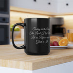 Load image into Gallery viewer, Coffee Mug - Christian Coffee Mug, 15oz Religious Mug, God is Good, Christian Gift
