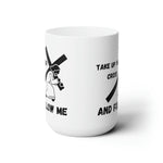 Load image into Gallery viewer, Take Up Your Cross, Christian-inspired Coffee Mug, Jesus Gift
