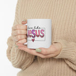 Load image into Gallery viewer, Love Like Jesus Christian Gifts For Her Gifts For Pastors Wife Ceramic Mug
