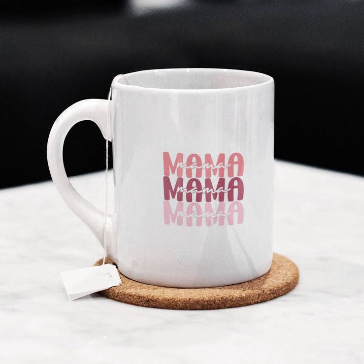 Mama Mug, Mom Mug, Pink Mug, Mothers Day, Mug For Gift