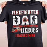 Load image into Gallery viewer, Proud Firefighter Dad T-shirt, Shirt For Men, Father&#39;s Day Gift
