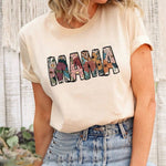 Load image into Gallery viewer, Mama Shirt, Wildflowers Mama Shirt, Mom TShirt, Mother&#39;s Day Gift
