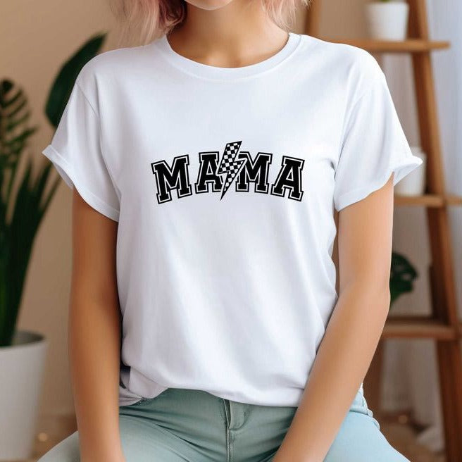 Retro Mama Shirt, Mom Life Shirt, Girl Mama Shirt, Mothers Day Gift