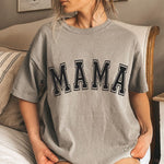 Load image into Gallery viewer, Mama Shirt,Oversized Mama T-shirt, Retro Boho Mama Shirt, Gift For Mom
