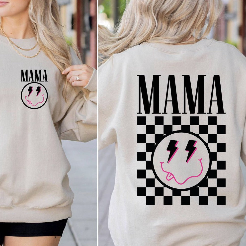 Retro Mama Sweatshirt, Mama Sweatshirt, Mother’s Day Sweatshirt