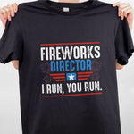 Load image into Gallery viewer, Fireworks Director T-shirt Fireworks Shirt USA American Patriotic Shirt For Men Women
