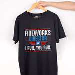 Load image into Gallery viewer, Fireworks Director T-shirt Fireworks Shirt USA American Patriotic Shirt For Men Women
