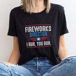 Load image into Gallery viewer, Fireworks Director T-shirt Fireworks Shirt USA American Patriotic Shirt For Men Women
