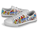Load image into Gallery viewer, Live Love Laugh Low Top Low Top Shoes, Trendy Fashion Casual Shoes For Men Women
