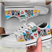 Dog Mom   Low Top Shoes, Dog Low Top Shoes, Dog Lover Gift For Men Women