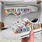 Women Of Faith Custom Low Top Shoes , Trendy Fashion Casual Shoes For Men Women
