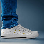 Load image into Gallery viewer, White Bee Low Top Shoes, Bee Sneakers, Bee Gifts For Men Women
