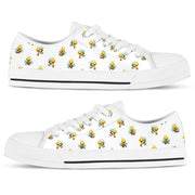 Honey Bee Low Top Shoes, Bee Sneakers, Bee Gifts For Men Women