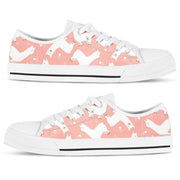Llama Pattern Low Top Shoes, Llama Sneakers, Gift For Women Men