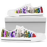 Load image into Gallery viewer, Women&#39;s Low Top  Canvas Shoes For Boxer Dog Lovers, Mother&#39;s Day Gifts For Men And Women
