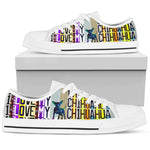 Load image into Gallery viewer, Women&#39;s Low Top Canvas Shoes For Chihuahua Lovers, Girlfriend Gifts For Men And Women
