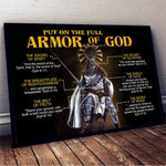 Load image into Gallery viewer, Amor of God Poster Knight Templar Poster for Room Home Decoration, Warrior Art, Christian Gift,
