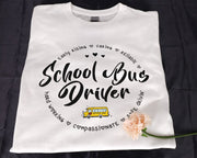 Early Rising Safe Drivin' School Bus Driver T-shirt School Bus Driver Shirt Gift for Driver