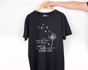 Those We Love Don't Go Away Dandelion Dog Cat Pawprint T-shirt Dog Mom Shirt Gift For Men Women
