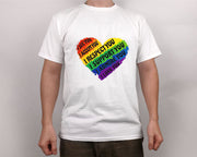 I See You I Accept You I Love You LGBT Shirt, Rainbow Heart LGBT , Love Is Love Lgbt Gift