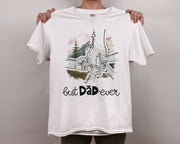 Personalized Gift for Dad, Custom Name First Bump Best Dad Ever T-shirt For Men, Father's Day Gift