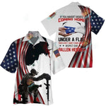 Load image into Gallery viewer, Gift For Veteran Respect Our Fallen Heroes Hawaiian Shirt For Men Women
