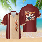 Load image into Gallery viewer, Personalized Bowling Hawaiian Shirt Custom Bowling Shirt Gift For Team Bowler Player
