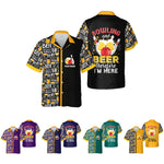 Load image into Gallery viewer, Personalized Bowling Hawaiian Shirt Custom Bowling And Beer Shirt Funny Gift For Bowler
