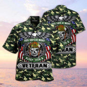 Hawaiian Aloha Shirt For Men Womens Sleep With A Veteran