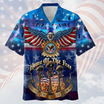 Load image into Gallery viewer, Home Of The Free Because Of The Brave Hawaiian Shirt For Men Women
