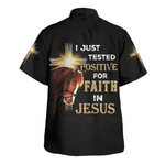 Load image into Gallery viewer, Jesus God Hawaiian Shirt, I Just Tested Postitive For Faith In Jesus, Gift For Christain
