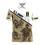 Load image into Gallery viewer, Premium U.S Multiple Service Veteran Polo Shirt, Gift For Men
