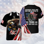 Load image into Gallery viewer, Remember Veterans And Thank God Hawaiian Shirt For Men Women
